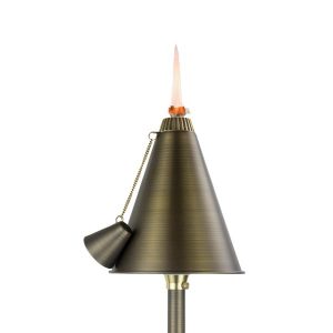 2-in-1 Tiki-Brass Torch Light